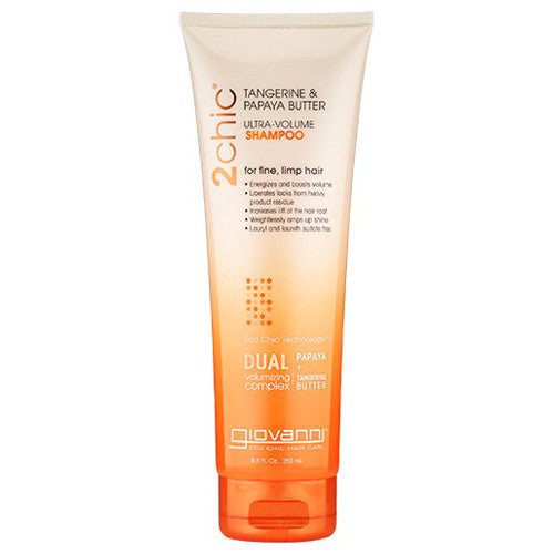 Giovanni 2Chic Ultra Volume Shampoo With Tangerine And Papaya Butter - 8.5 Oz
